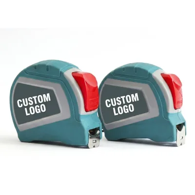 Custom Logo Promotional Measuring Tape Wholesale High Precision Retractable Steel Tape Measure Portable Ruler for Corporate Gift