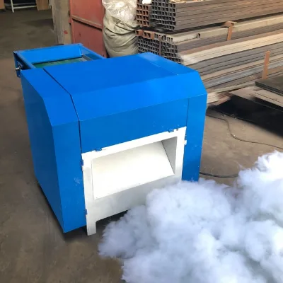 Bale Opener and Fiber Opening Machine for Making Pillow Cushion
