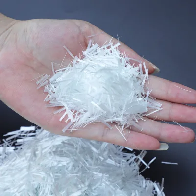 Chopped Fiber Glass 6mm 12mm 24mm Alkalis Resistant Fiberglass Chopped Strand for Concrete