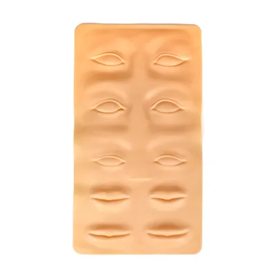 Factory Wholesale 3D Lips Practice Skin Shading New Tattoo Practice Skin Silicone Eyeliner Eyelash Large Lips Practice Skin
