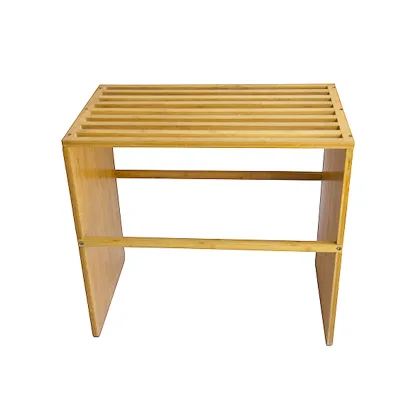 Wholesale Bamboo Shower Room Benche for Bathroom Accessories