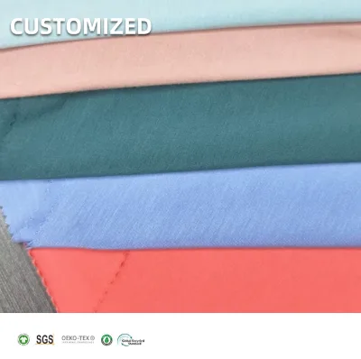 Breathable Anti-Odor 95% Cotton 5% Elastane Fabric for Apparel-Underwear