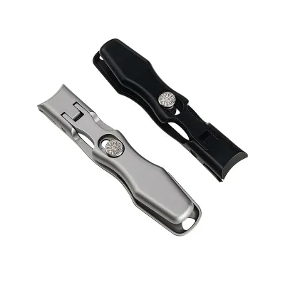 Anti Splash Wide Opening Nail Clipper With Safety Lock for Thick Hard Nails Home Use Wholesale