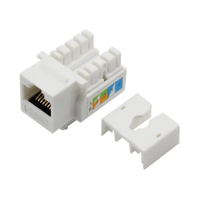 RJ45 Computer Network Module, Ethernet Cable Information Module, Cat6 Over test Connector