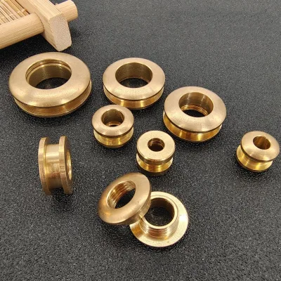 Wholesale Solid Brass Metal Bag Hardware Leather Craft Garment Accessories Various Sizes Nickel-Free Customized Color Eyelet