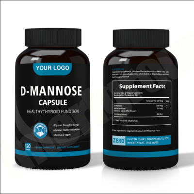Private Label Supplements D Mannose Tablets Weight.Loss D-Mannose Capsules