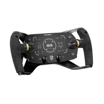 Moza collaborates with other brands to replace the steering wheel in the Clark Mission R racing simulator game