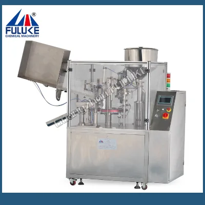 Hot Selling Semi Automatic Glue Toothpaste Facial Cleaner Sunscreen Cream Cosmetic Soft Tube Filling Sealing Machine
