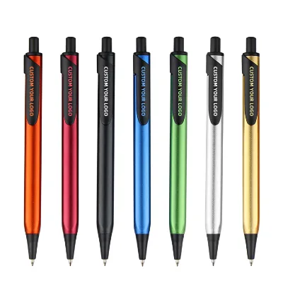 High Quality Custom Logo Aluminium Metal Roller Ball Pen Comfortable Triangular Design 1.0mm Writing Width Promotional Gift