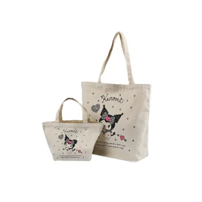 Wholesale Custom Good Price Leisure Support Printing logo Casual Large Capacity Handbag Shoulder Tote Canvas Bags