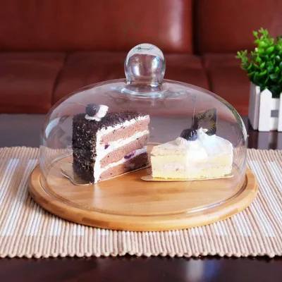 Eco-Friendly Bamboo Cake Stand Customizable OEM Support Professional Cupcake Carrier Serving Platter