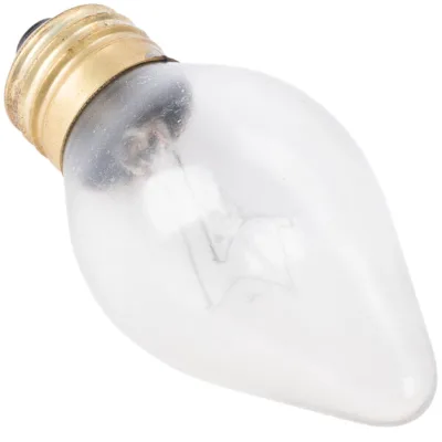 Decorative C37 Candle Halogen Bulb 60W E27 Dimmable Clear Glass for Chandelier and Home