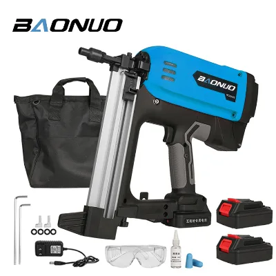 Hot Sell Large Capacity Gas Nail Gun Tightening Connection Repair Woodworking Multifunctional Lithium Ion Nail Gun