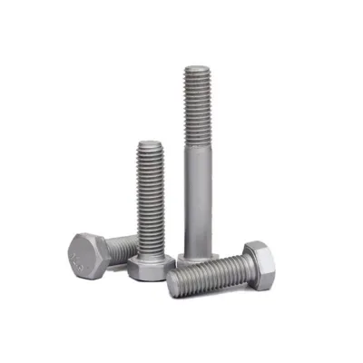 8.8  Metric Hex Head Bolts DACROMET Bridge Machinery Construction Applicable Hexagondacromet allen key bolt with knurled
