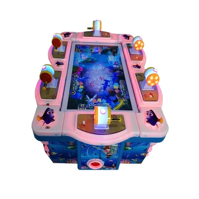 . six people arcade electrical fishing game machine for sale