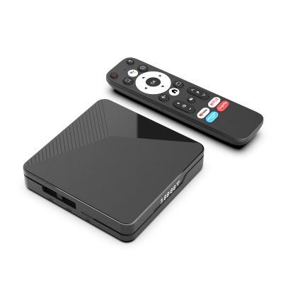 ELEBAO H5 PLUS TV Box Aomlgci S905X5M AISR AIPQ HDMI2.1 4K Android 14 1000M 4GB 32GB Android TV BOX