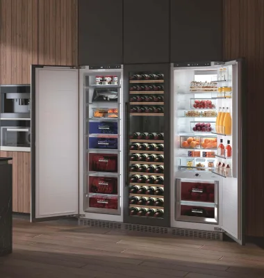 177cm 276L+308LHome Appliances Built in Total No Frost Refrigerators RK1801 RK1802 Integrated Fridge