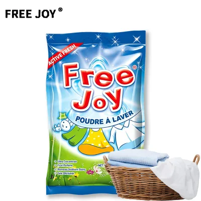 Free Joy Brand OEM Wholesale Laundry Detergent Powder Perfumed Washing Powder for Cleaning Clothes for Daily Use