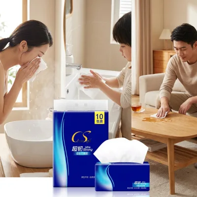 Customizable, Ultra-soft, 3ply Wood Pulp Household Tissue a Versatile, All-purpose Choice for Various Settings
