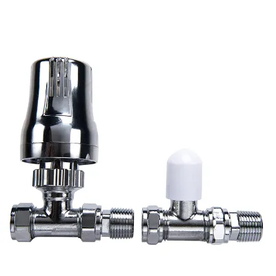 Original Factory Long Lasting Easy Installation EN215 Hydronic Thermostatic TRV Set