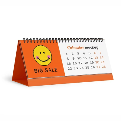 Personalized Business Planner Weekly and Daily Desk Calendar Printed Agenda