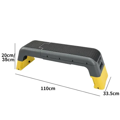 ABS Material Aerobic Workout Gym Equipment Riser Step Box for Body Building