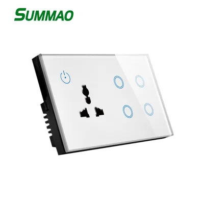 TUYA Smart APP Home Remote Control Wifi Smart Plug Alexa Voice Control Time Setting 16A Smart Plug Eu
