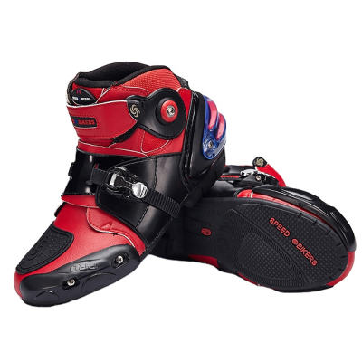 Original Motorcycle Ankle Boots Street Motorbike Riding Microfiber Leather Shoes Short Boots Motocross Sports Protective Boots