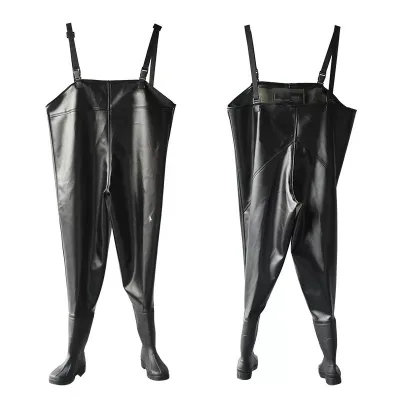 Durable Fly Fishing Ice Fishing Chest Waders Waterproof Ultra Light Clear Water PVC Bootfoot Chest Waders