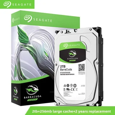 Used for ST2000DM008 for 2TB Internal New SATA 7200 RPM Surveillance & Security DVR Desktop Mechanical Hard Drive