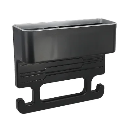 Car Back Seat Hanging Trash Can ,Center Console Armrest Storage Box Organizer Tray
