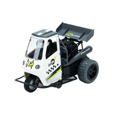 Remote Control Dodo Car Drift Tricycle RC Three Wheeled Motorcycle Mini Racing Car Electric Spray Kart Off Road Vehicle Toy