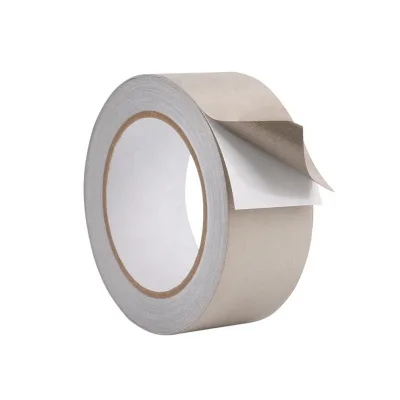 TK-PW-080J1 Hot Melt Pressure Sensitive RFID Protection Conductive Fabric Tape Heat-Resistant EMF Shielding for Wallet Lining