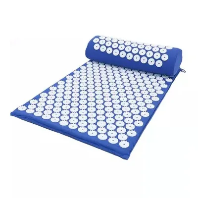 Yoga Mat Design Custom Stress Relief Acupressure Heath Mat and Pillow Set Acupuncture Cushion China Body Healthcare Massage