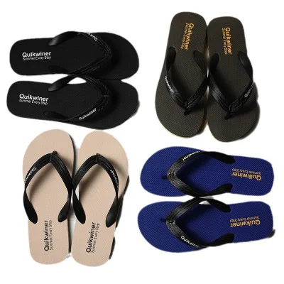Factory Wholesale Printed Outdoor Beach Sandals Summer Soft Bottom EVA Open Toe Flip Flops Slippers
