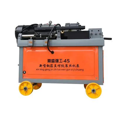 New Building Automatic Hydraulic Steel bar Fast Steel bar Rolling Machine Thread Rolling Machines Rebar Sleeve Wire Machine