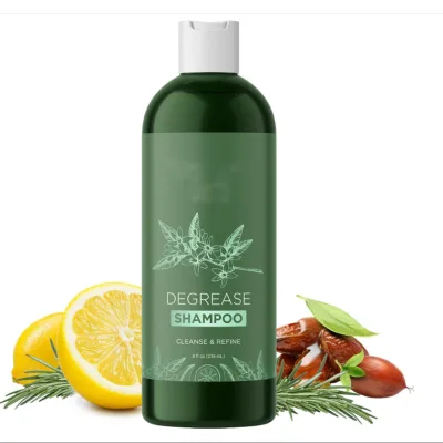Clarifying Foam Hair Mask 2-IN-1 for Oily Hair Deep Cleansing Rosemary Refreshing Lemon Jojoba Oil Scalp Cleanser Anti Residue