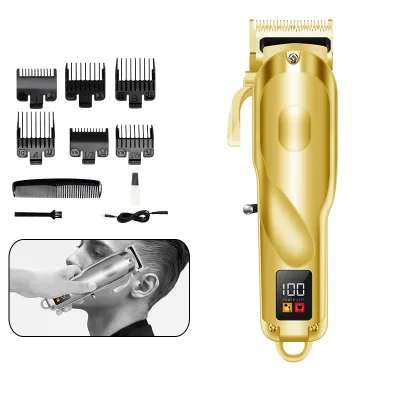 Color Box Professional Rechargeable Hair Trimmer Electric Hair Clippers Safety Nose Hair 1pcs Metal Stainless Steel Usb DIAN001