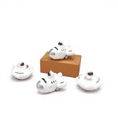 Fast Delivery Wholesale Cheap Classic Plastic Toy Capsule Toys Filler Mini Spaceman Pull Back Spaceship Classroom Prize Kids