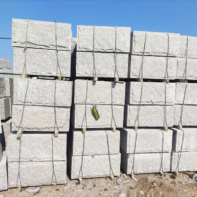 Customized G603 Exterior Mushroom Stone Project Wall Block Rock Face Retaining Wall Blocks for Landscape Design