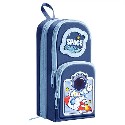 HY 2026 Portable School Bag for Primary Students Large Capacity High-Value Stationery Box Multi-Functional Cute First Pencil Bag