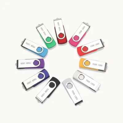 USB 2.0 Flash Drive Pen 64GB 32GB 16GB 8GB 4GB 2GB 1GB Smartphone Swivel Memorias Cle Memory Stick New Plastic Product