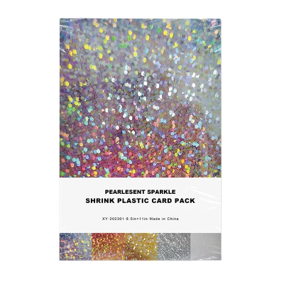 Customize size  assorted specialty paper shrink  pack for craft
