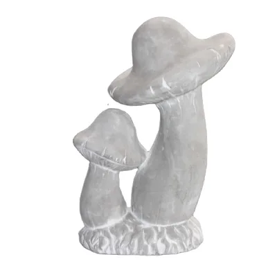 Ceramic Mushroom for Garden Decoration,garden Decorative Stone Mushrooms