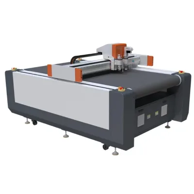 Home Use 1625 CNC Oscillating Knife Cutting Machine with Automatic Feeding.