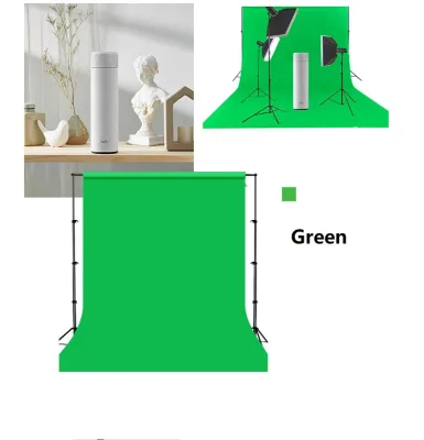 Wholesale Portable Photo Studio Backdrop Green Screen Chroma Background Fabric for Wedding Style Lighting