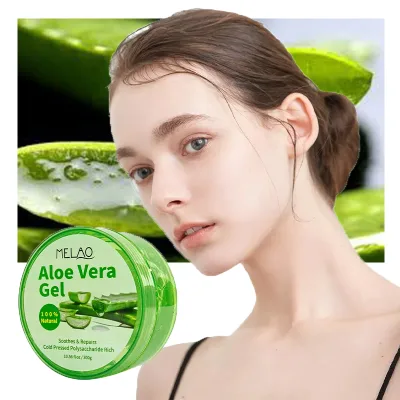 100% Pure Aloe Vera Gel Organic Private Label Wholesale Exfoliating Skin Lightening for Face Wash Sun Burn Soothing