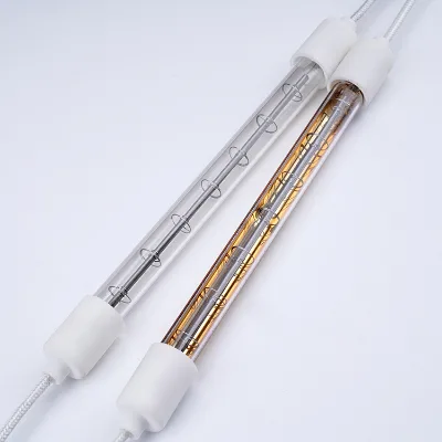 Tungsten Infrared Halogen Heating Lamp 2kw Paint Booth Heaters Bulb 6kw Infrared Heat Lamps1500 Watt for Glue Drying
