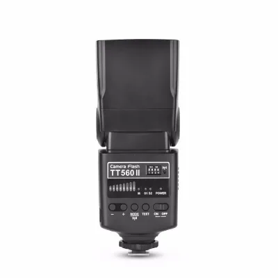 Godox TT560II GN38 Mini Camera Flash Lights Build-in Wireless Transmission for All DSLR with Black Flash Bag