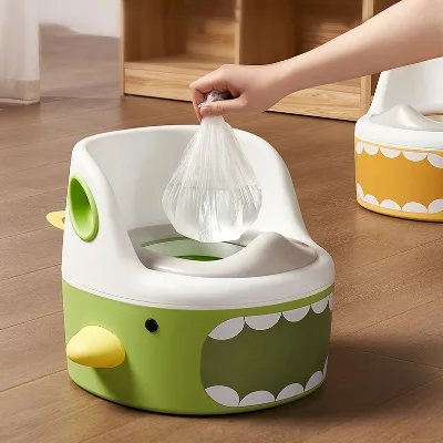 Quality Skin-friendly Baby Training Toilet Baby Urine Pot for Children 0-7 Portable Toilet Soft Potty Training Babies